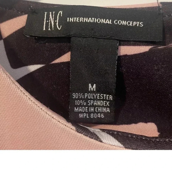 INC International Concepts Ponte Knit Sheath Dress Womens Medium‎ (908) - Picture 3 of 4